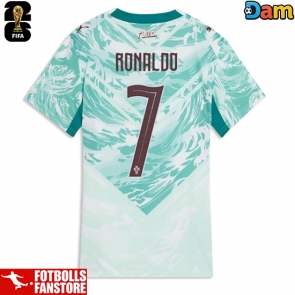 Portugal Cristiano Ronaldo #7 Bortatröja Dam VM 2026 Kortärmad