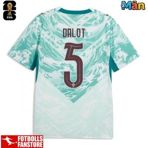Portugal Diogo Dalot #5 Bortatröja VM 2026 Kortärmad