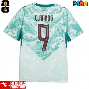 Portugal Goncalo Ramos #9 Bortatröja VM 2026 Kortärmad