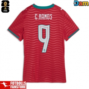 Portugal Goncalo Ramos #9 Hemmatröja Dam VM 2026 Kortärmad