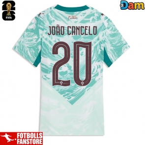 Portugal Joao Cancelo #20 Bortatröja Dam VM 2026 Kortärmad