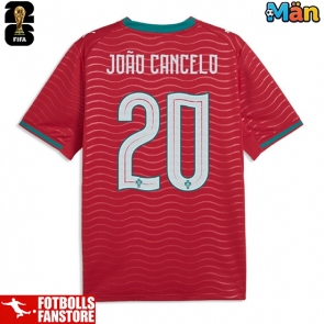 Portugal Joao Cancelo #20 Hemmatröja VM 2026 Kortärmad