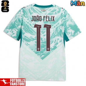 Portugal Joao Felix #11 Bortatröja VM 2026 Kortärmad