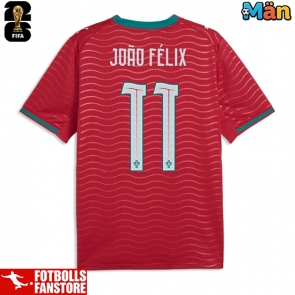 Portugal Joao Felix #11 Hemmatröja VM 2026 Kortärmad