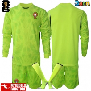 Portugal Målvakt Hemmatröja Barn VM 2026 Långärmad (+ Korta byxor)