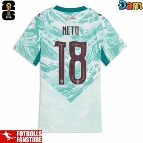 Portugal Pedro Neto #18 Bortatröja Dam VM 2026 Kortärmad