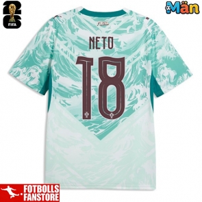 Portugal Pedro Neto #18 Bortatröja VM 2026 Kortärmad