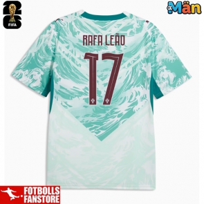 Portugal Rafael Leao #17 Bortatröja VM 2026 Kortärmad