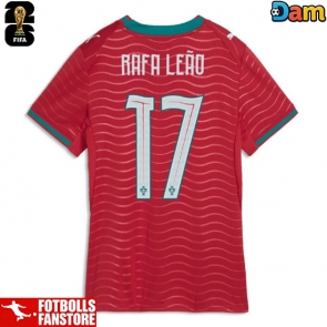 Portugal Rafael Leao #17 Hemmatröja Dam VM 2026 Kortärmad