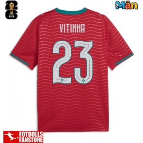 Portugal Vitinha #23 Hemmatröja VM 2026 Kortärmad