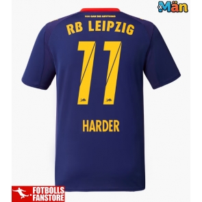 RB Leipzig Conrad Harder #11 Bortatröja 2025-26 Kortärmad