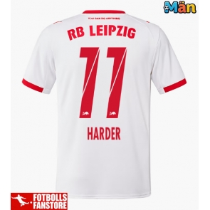 RB Leipzig Conrad Harder #11 Hemmatröja 2025-26 Kortärmad
