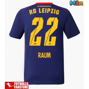 RB Leipzig David Raum #22 Bortatröja 2025-26 Kortärmad