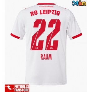 RB Leipzig David Raum #22 Hemmatröja 2025-26 Kortärmad