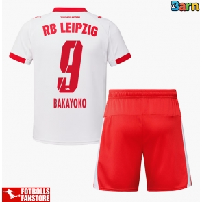 RB Leipzig Johan Bakayoko #9 Hemmatröja Barn 2025-26 Kortärmad (+ Korta byxor)