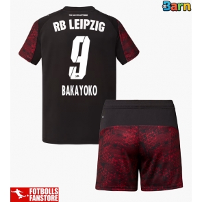 RB Leipzig Johan Bakayoko #9 Tredje Tröja Barn 2025-26 Kortärmad (+ Korta byxor)