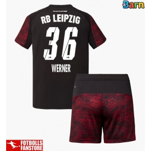 RB Leipzig Timo Werner #36 Tredje Tröja Barn 2025-26 Kortärmad (+ Korta byxor)