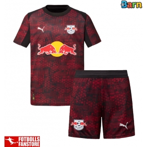 RB Leipzig Tredje Tröja Barn 2025-26 Kortärmad (+ Korta byxor)