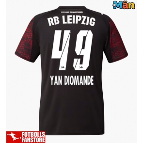 RB Leipzig Yan Diomande #49 Tredje Tröja 2025-26 Kortärmad