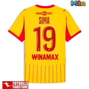 RC Lens Abdallah Sima #19 Hemmatröja 2025-26 Kortärmad