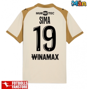 RC Lens Abdallah Sima #19 Tredje Tröja 2025-26 Kortärmad