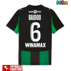RC Lens Samson Baidoo #6 Bortatröja 2025-26 Kortärmad