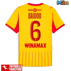 RC Lens Samson Baidoo #6 Hemmatröja 2025-26 Kortärmad