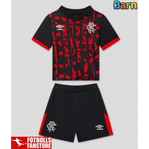 Rangers Tredje Tröja Barn 2026-27 Kortärmad (+ Korta byxor)
