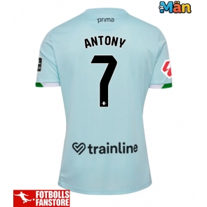 Real Betis Antony #7 Bortatröja 2025-26 Kortärmad