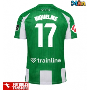Real Betis Rodrigo Riquelme #17 Hemmatröja 2025-26 Kortärmad