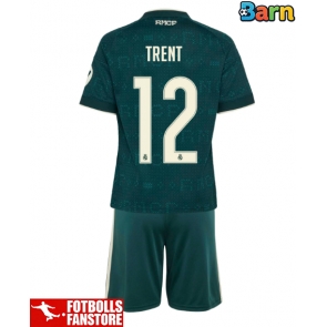 Real Madrid Alexander-Arnold #12 Bortatröja Barn 2026-27 Kortärmad (+ Korta byxor)