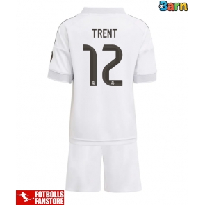 Real Madrid Alexander-Arnold #12 Hemmatröja Barn 2025-26 Kortärmad (+ Korta byxor)