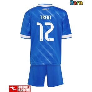 Real Madrid Alexander-Arnold #12 Tredje Tröja Barn 2025-26 Kortärmad (+ Korta byxor)