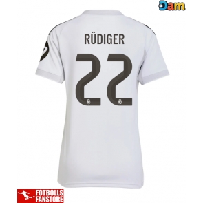Real Madrid Antonio Rudiger #22 Hemmatröja Dam 2025-26 Kortärmad