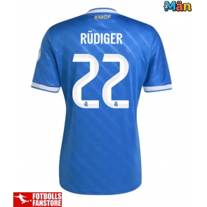 Real Madrid Antonio Rudiger #22 Tredje Tröja 2025-26 Kortärmad