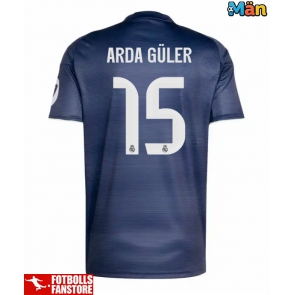 Real Madrid Arda Guler #15 Bortatröja 2025-26 Kortärmad
