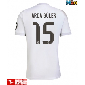 Real Madrid Arda Guler #15 Hemmatröja 2025-26 Kortärmad