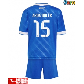 Real Madrid Arda Guler #15 Tredje Tröja Barn 2025-26 Kortärmad (+ Korta byxor)