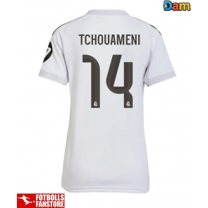 Real Madrid Aurelien Tchouameni #14 Hemmatröja Dam 2025-26 Kortärmad