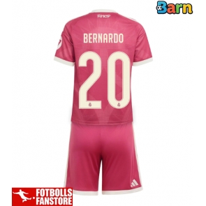 Real Madrid Bernardo Silva #20 Tredje Tröja Barn 2026-27 Kortärmad (+ Korta byxor)