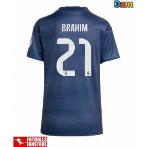Real Madrid Brahim Diaz #21 Bortatröja Dam 2025-26 Kortärmad
