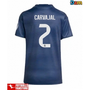 Real Madrid Daniel Carvajal #2 Bortatröja Dam 2025-26 Kortärmad