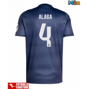 Real Madrid David Alaba #4 Bortatröja 2025-26 Kortärmad