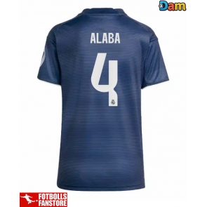 Real Madrid David Alaba #4 Bortatröja Dam 2025-26 Kortärmad