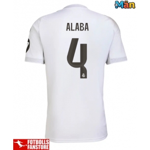 Real Madrid David Alaba #4 Hemmatröja 2025-26 Kortärmad
