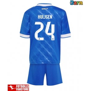 Real Madrid Dean Huijsen #24 Tredje Tröja Barn 2025-26 Kortärmad (+ Korta byxor)