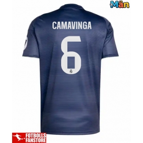 Real Madrid Eduardo Camavinga #6 Bortatröja 2025-26 Kortärmad