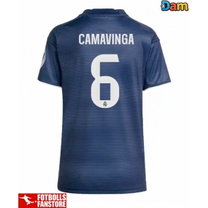 Real Madrid Eduardo Camavinga #6 Bortatröja Dam 2025-26 Kortärmad