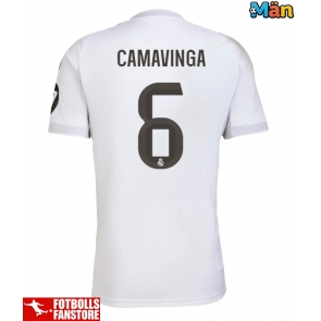 Real Madrid Eduardo Camavinga #6 Hemmatröja 2025-26 Kortärmad