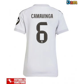 Real Madrid Eduardo Camavinga #6 Hemmatröja Dam 2025-26 Kortärmad